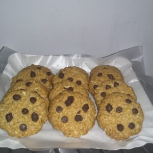 Cookies de avena y pasas de uva 250gr.