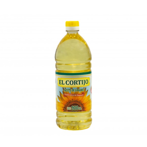 Aceite de girasol PURO 900cc. El cortijo