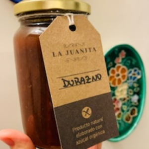 Dulce de Durazno con Azúcar orgánica x360grs.