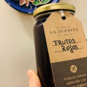 Dulce de Frutos rojos con Azúcar orgánica x360grs.