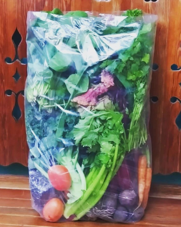 Bolsón de 5 kg. de verduras agroecológicas