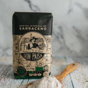Harina Integral de Sarraceno agroecológica Don Paisa xkg