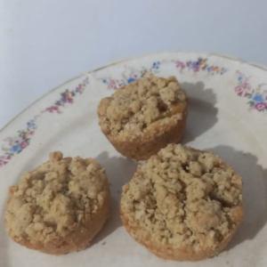 JULI - Crumbles de Manzana Organica x3 unidades