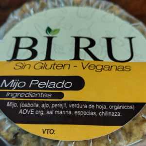 BIRU - Hamburguesas de Mijo s/TACC
