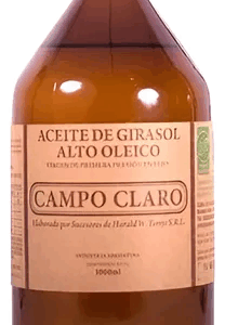 Aceite de Girasol Orgánico Campo Claro x1lt.