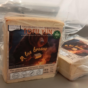 Tofu Orgánico Soya Yun AHUMADO (sin TACC) pack x 250gr